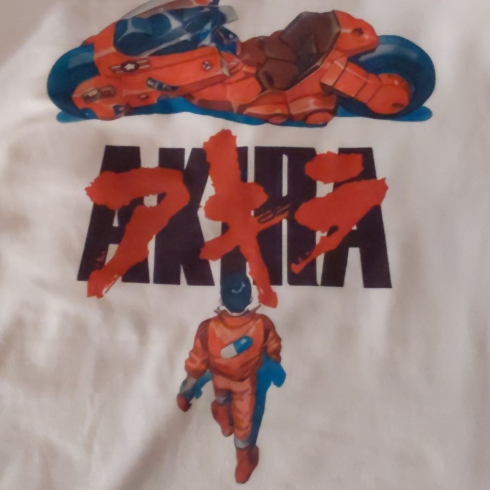 Akira Classic Anime movie Cover Art Shirt